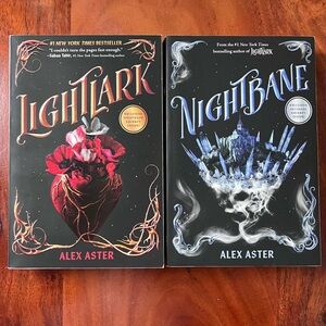 Lightlark and Nightbane Paperback Book Set by Alex Aster